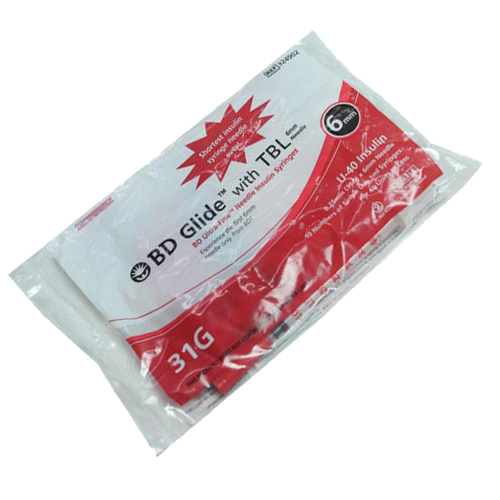 Needle insulin Syringes  U-40 Insulin